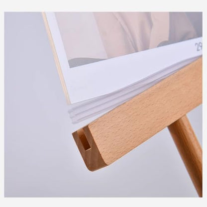 Acrylic Sign Holder with Clamp (Vertical A5 148×210mm/ 5.83×8.27 inches) - size: Vertical A5 148×210mm/ 5.83×8.27 inches