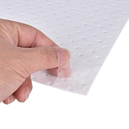 A A IN 2-Pack Absorbent Mat Pads, 15" x 20", White, 200PCS - style: 200pcs