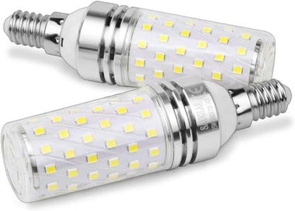 15W LED Bulbs, 120W Incandescent Bulbs Equivalent, 1500Lm, 6000K Cool White, E12 Small Edison Screw, Pack of 4 - color: Cool White 6000k, size: E12-Pack of 4