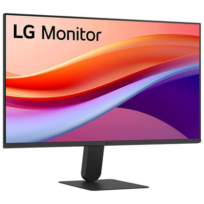 LG 24U411A-B 24-inch Full HD (1920 x 1080) IPS Computer Monitor, 120Hz, HDR10, Reader Mode, Flicker Safe, HDMI, Slim Stand Base, Black - size: 24 inch