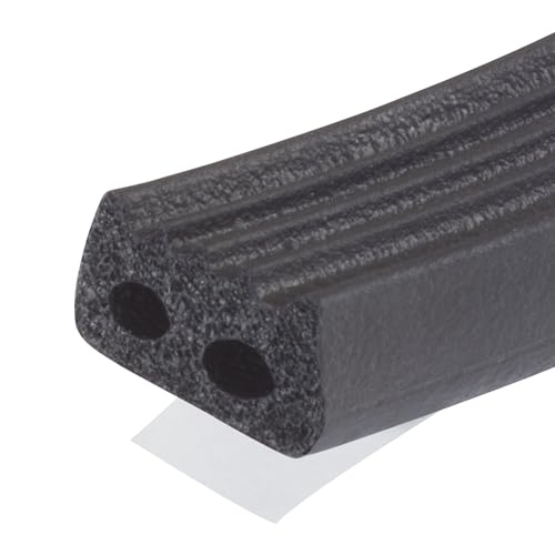 MD Building Rubber Auto & Marine Weatherseal, Black, 10ft x 19/32in - size: 10 Ft.