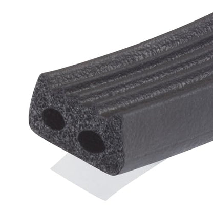 MD Building Rubber Auto & Marine Weatherseal, Black, 10ft x 19/32in - size: 10 Ft.