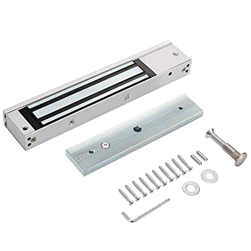 Electromagnetic Lock 280KG 600LBS Holding Force Electric Magnetic Door Lock 12V Fail Safe NC Mode for Access Control System - color: 600LBS Lock