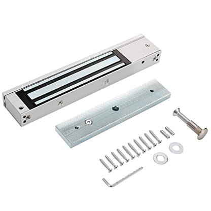 Electromagnetic Lock 280KG 600LBS Holding Force Electric Magnetic Door Lock 12V Fail Safe NC Mode for Access Control System - color: 600LBS Lock