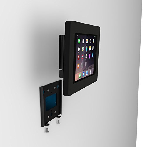 VidaMount Black Enclosure and Fixed VESA Slim Wall Mount [Bundle] Compatible with iPad mini 1/2/3 - color: Black, size: iPad Mini 1/2/3