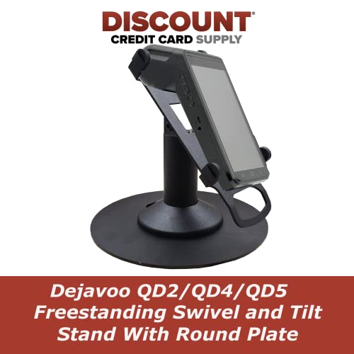 Dejavoo QD2, QD4 & QD5 Freestanding Swivel and Tilt Stand with Round Plate