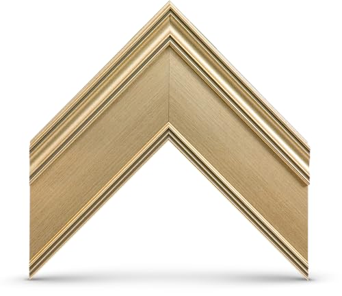 Champagne 55" Deco TV Frame for Samsung The Frame/Pro TVs - size: 55"