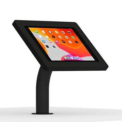 VidaMount Black Enclosure and Fixed Neck Wall/Table Surface Mount [Bundle] Compatible with iPad 10.2" (7th, 8th & 9th Gen) - color: Black, size: iPad 10.2" (7th, 8th & 9th Gen)
