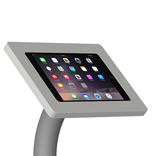 VidaMount Light Grey Enclosure and Floor Stand [Bundle] Compatible with iPad mini 4 & 5 - color: Light Grey, size: iPad Mini 4 & 5