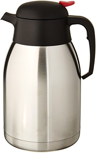 Winco 2 L Stainless Steel Carafe - size: 67.6 Ounces