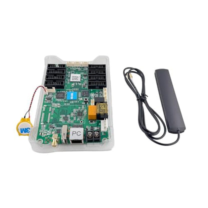 Huidu HD-C08L Asynchronous LED Controller Card | Digital Signage Player with Cloud Management | Supports LED Display Screens, Multimedia Control, Dual 1080p Playback, and Outdoor Digital Menu Boards