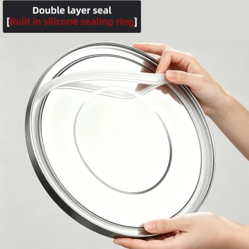 Stainless Steel Airtight Food Storage container with Lid for Pantry Kitchen - size: 8.72gal