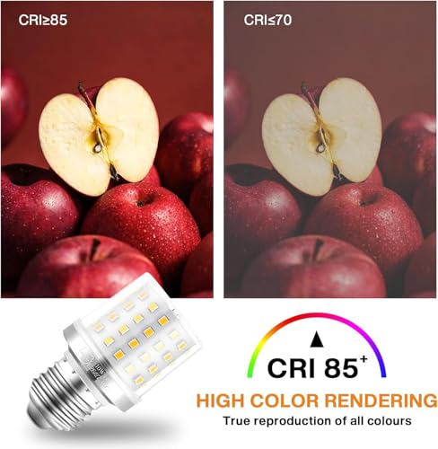 4Pack 900Lumen E26/E27 3 Way LED Bulb, 10W 3 Light Mode Dimmable - color: Silver
