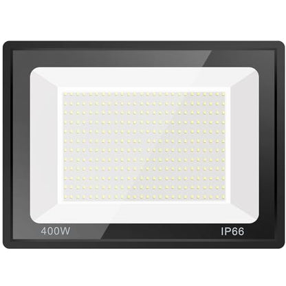 400W LED Flood Lights 2 Pack, 40000LM 6000K, IP66 Outdoor Lights - size: 400 W-2 pack