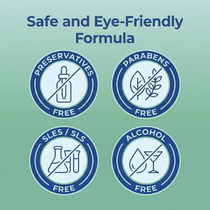 Dr. Fischer Tea Tree Oil Eye Wipes - Eyelid Wipes for Sensitive Eyes with Hyaluronic Acid and Chamomile, Makeup Remover, Daily Cleanser (30 wipes) - size: 30 Count (Pack of 1)