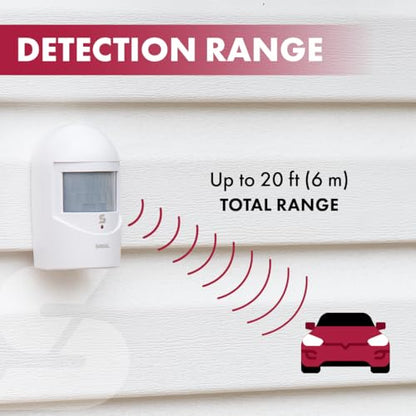 Sabre Driveway Alert, Wireless Motion Detector Sensor System with Driveway Alert, Weatherproof for Outdoor Security