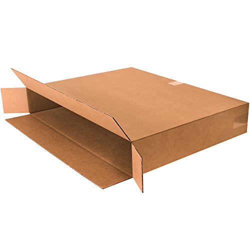 BOX USA Shipping Boxes Large 30"L x 5"W x 24"H 10-Pack, Cardboard Box for Shipping, Moving, Mailing, Packing, Packaging and Storage - size: 30"L x 5"W x 24"H