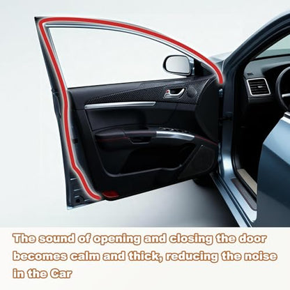 PATIKIL Automotive Dooreather Stripping 9.8FTx13mmx12mm with Side Bulb - size: 9.8FT x 13mm x 12mm