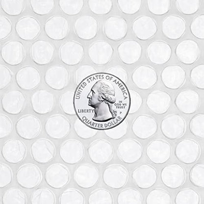 uBoxes Bubble Roll 12" Wide x 24 ft Small Wrap 3/16" Perf Every 12", (Pack of 2) - size: 24' - 2 Rolls (Pack of 2)