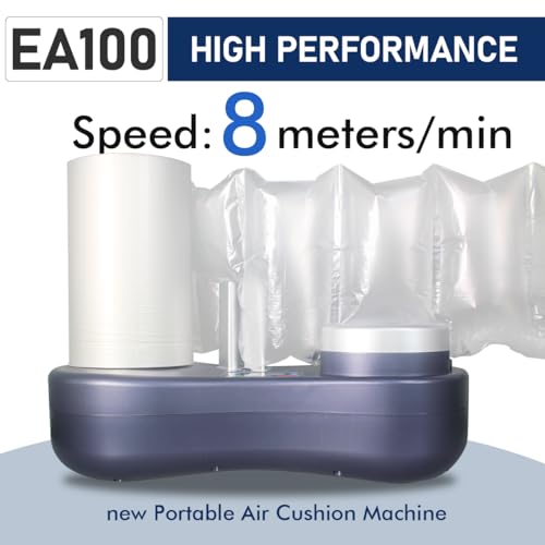 Air Pillow Machine Voidfill Packaging Air Cushion Machine, sealing all kinds of films, 1 Free Test Film (26 Ft/min)