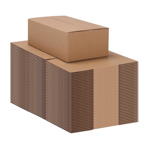 9x5x3 Shipping Boxes Set of 40, Brown Kraft Corrugated Cardboard Small Boxes Mailers for Business Packaging - color: Brown Shipping Box, size: 9x5x3 Box