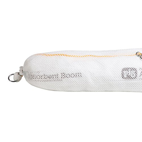 New Pig Oil Boom - Oil-Only Absorbent Boom - 2 Pack - 8" x 20' Boom - Absorbs up to 24 gallons per Boom - BOM409 - size: 8" x 20'