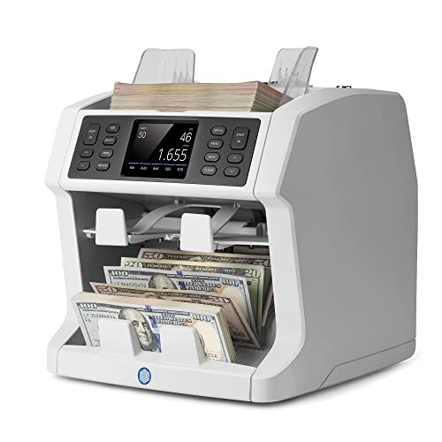 Safescan 2985-SX Money Counter Machine with Thermal Receipt Printer and Counterfeit Detection