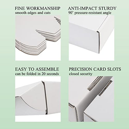 6x4x3 White Shipping Boxes for Small Business, Packing, 25 Pack - color: White, size: 6x4x3-Inch