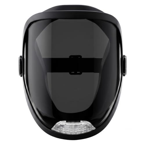 UCC LIFE Full Face Protective Shield Mask Anti-Fog Impact Resistant - color: Black Upgrade