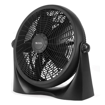 Commercial Cool 16 Inch High Velocity Floor Fan, Black, CFF16B - size: 16 Inch Black Velocity Floor Fan