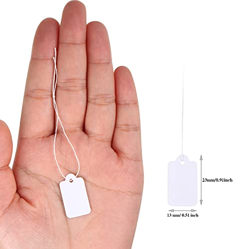 Outus 500 Pcs Price Tags String White