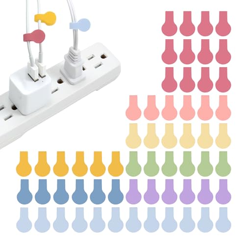 Wrap-It Storage Cable Labels - Mini, Macaron (60 Pack) - color: Macaron, size: Mini