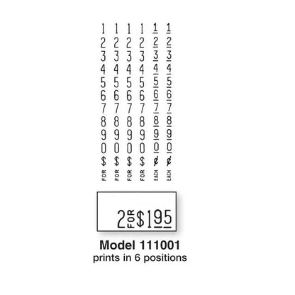 Monarch 1110 Price Gun 1110-01 -Includes Case of Genuine White Labels, Label Scraper & Ink Rollers