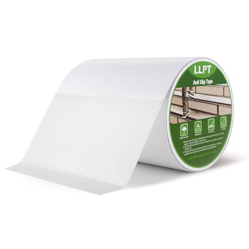 LLPT Grip Tape 6" x 16.5 Ft Clear Heavy Duty Anti Slip Tape - size: 6" x 16.5 Ft