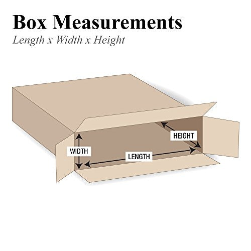 Partners Brand PHD561032FOLMS Heavy-Duty Side Loading Moving Boxes, 56" Length x 10" Width x 32" Height, Kraft (Pack of 5)