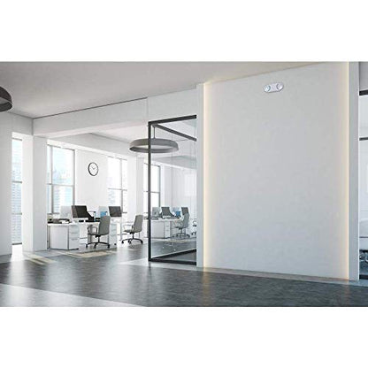 Commercial Electric Oval 11-Watt with Ni-Cad 3.6-Volt Battery White Integrated LED Emergency Light