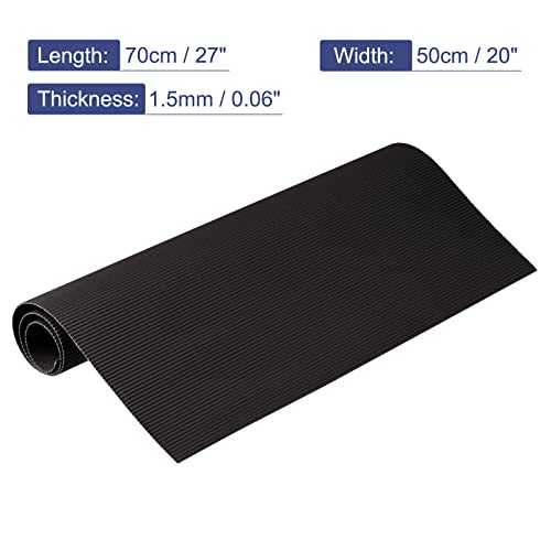 MECCANIXITY Corrugated Paper Sheets 5pcs 27x20inch Black - color: Black, size: 27inch x 20inch