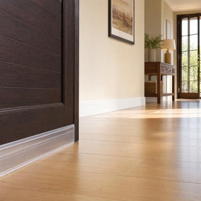 Door Draft Stopper, 2" W x 39" L, Transparent - color: Transparent