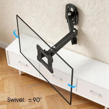 Full Motion TV Wall Mount for 12-29 Inch Monitor Bracket RV Camper