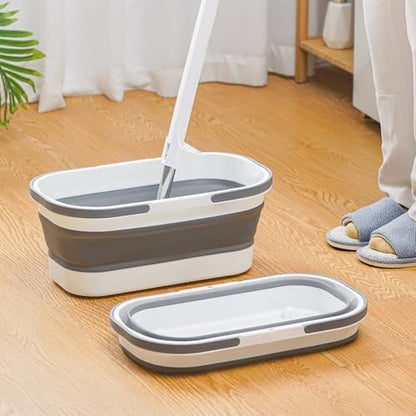Window Cleaning Kit with Bucket, Squeegee and Scrubber for Home Commercial