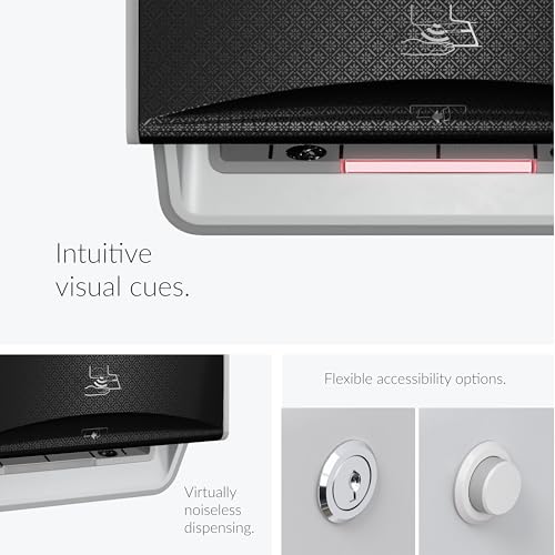 Kimberly-Clark Professional ICON Hard Roll Paper Towel Dispenser (58720) - color: Onyx