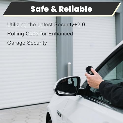 Garage Door Opener Remote for Linear MegaCode MCT-11 DNT00090,Compatible with LD033, LD050, LS050 Linear Garage Door Opener with Visor Clip,2 Pack - style: MCT-11-2Pcs