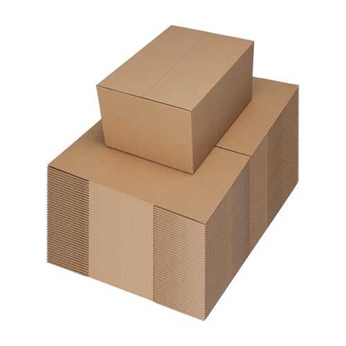 10x7x5 Shipping Boxes Set of 40, Kraft Boxes Mailers for Small Business - color: Brown Shipping Box, size: 10x7x5 Box