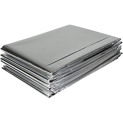 Urgent First Aid Mylar Solar Emergency Blanket, 84" x 52" - Space Blanket