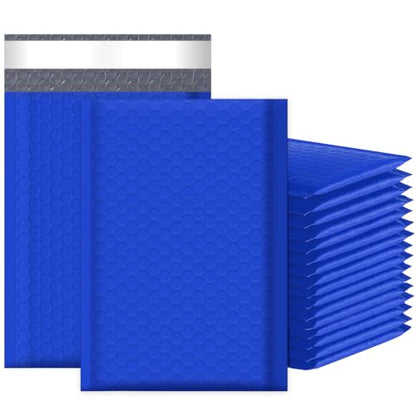 Famagic Bubble Mailers 6x10 Inches 100pc Dark Blue Usable 6x9 Self Seal Adhesive Padded Envelopes Shipping Bags for Jewelry Makeup Supplies - color: Dark Blue, size: 6x10 Inches 100pcs