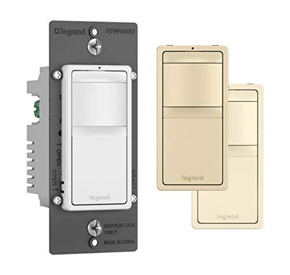 Legrand Radiant Occupancy Sensor Switch, Single Pole, Tri Color 1 Pack