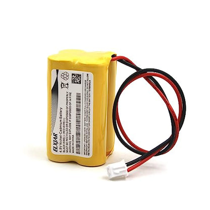 (2-Pack) 4.8V 800mAh Ni-Cd Battery for BL93NC487, BAA-48R - color: 2-Pack