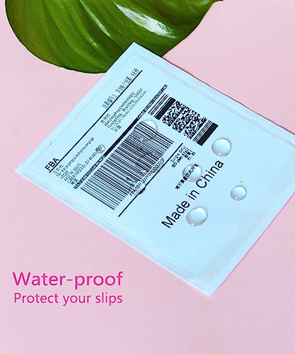 1000 PCS 4.5"x 5.5" Clear Self-Adhesive Packing List Envelopes - Shipping/Mailing Pouch Enclosed Bags for Packing Slips Invoice Label - style: 1000 -Plain