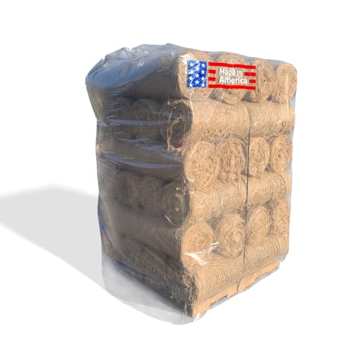 Sandbaggy Clear Pallet Covers | Made in USA | Tarp Fits Large Pallets Up to 55" x 55" x 75" | Built w/ 1 Month UV | Heavy Duty 1.5 Mil Thick (Pack of 25)