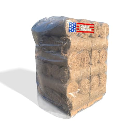 Sandbaggy Clear Pallet Covers | Made in USA | Tarp Fits Large Pallets Up to 55" x 55" x 75" | Built w/ 1 Month UV | Heavy Duty 1.5 Mil Thick (Pack of 25)